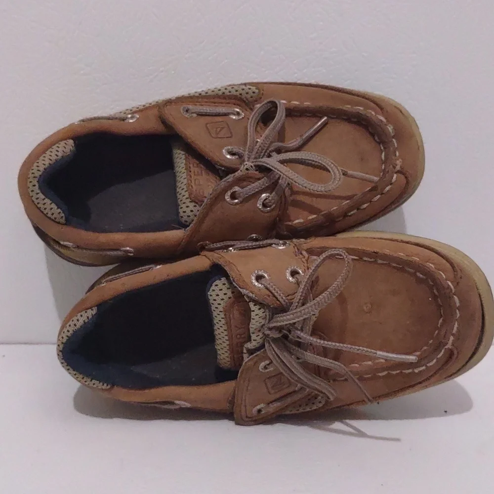 Sperry slip on loafers lanyard for boys size 9M shoes - Picture 6 of 9